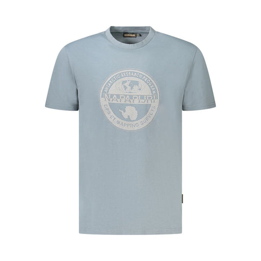 Napapijri Braunes Baumwoll-T-Shirt für Männer