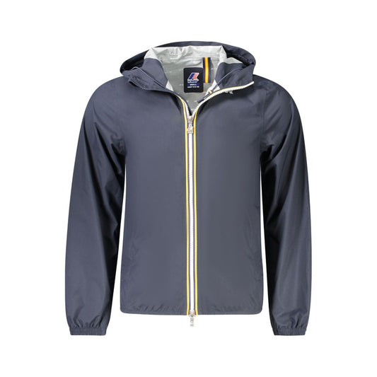 K-WAY Blaue Polyester-Jacke