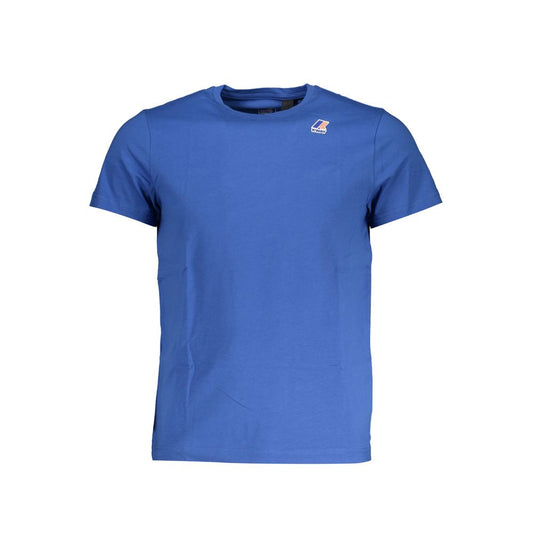 K-WAY T-Shirt aus blauer Baumwolle