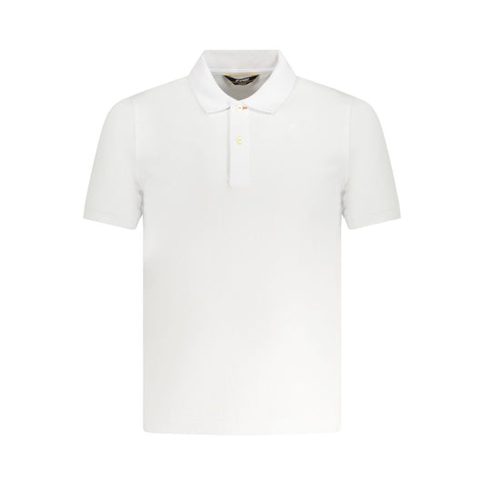 K-WAY Weißes Baumwoll-Poloshirt