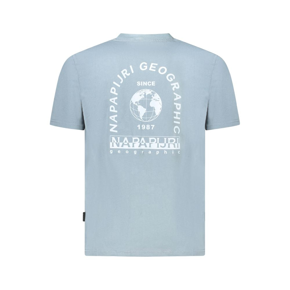 Napapijri Braunes Baumwoll-T-Shirt für Männer