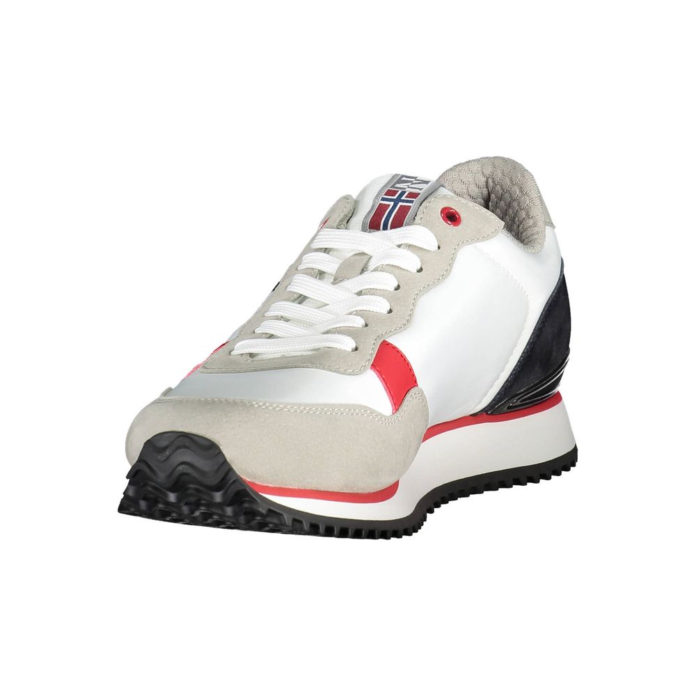 Napapijri Weiß Polyester Männer Sneaker