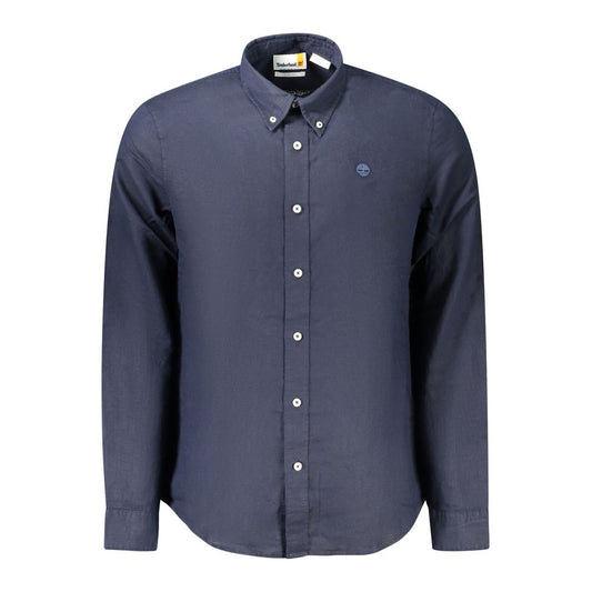 Timberland Blaues Baumwollhemd