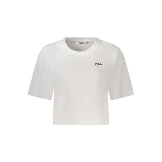 Fila Weiße Baumwoll-Oberteile & T-Shirt