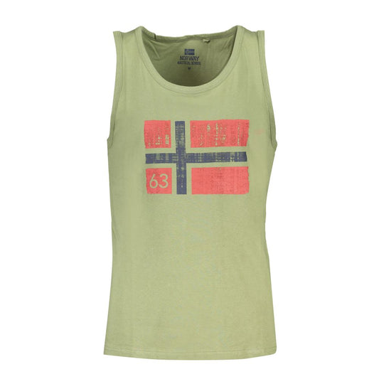 Norway 1963 Grünes Baumwollhemd