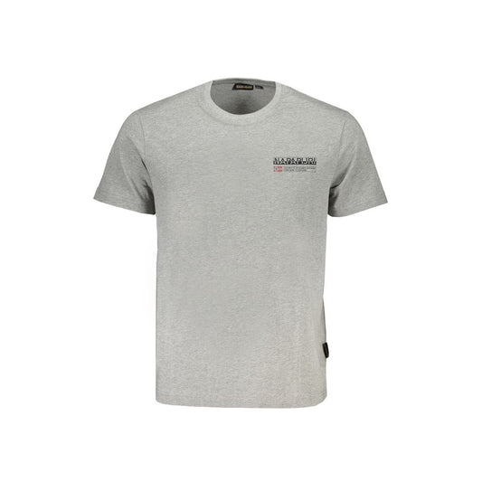Napapijri Braunes Baumwoll-T-Shirt für Männer