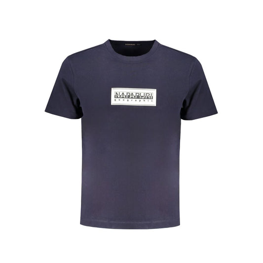 Napapijri T-Shirt aus blauer Baumwolle