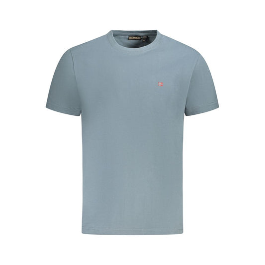 Napapijri Braunes Baumwoll-T-Shirt für Männer