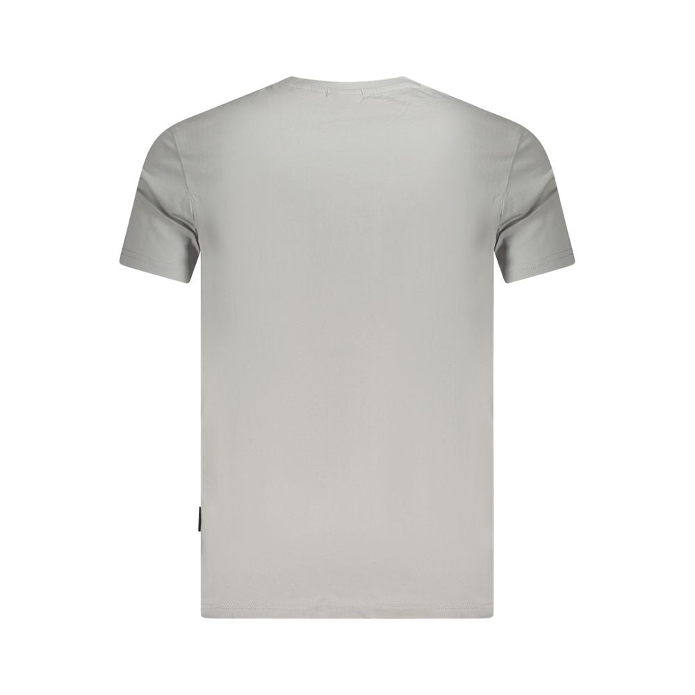 Napapijri Braunes Baumwoll-T-Shirt für Männer