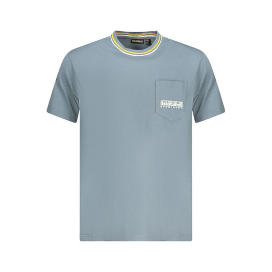 Napapijri Braunes Baumwoll-T-Shirt für Männer