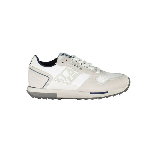 Napapijri Weißes Leder Herren Sneaker