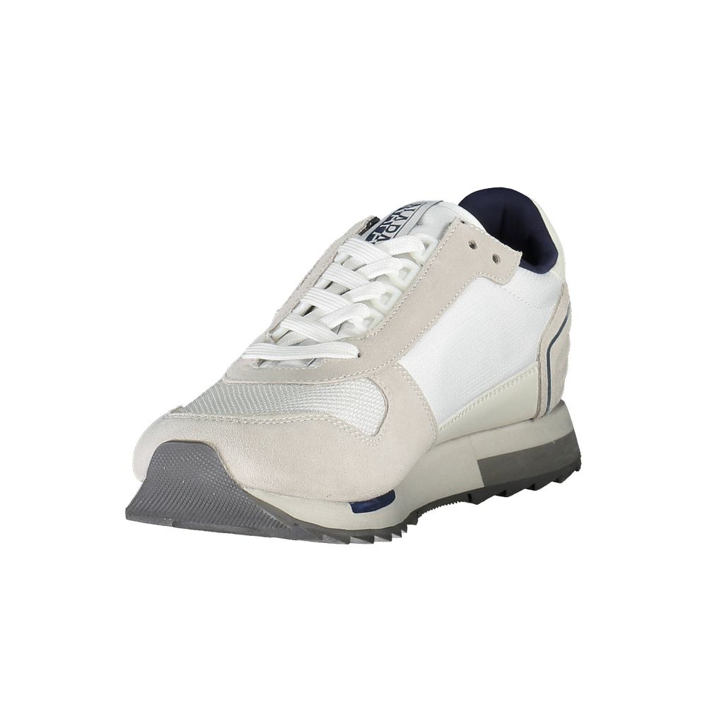 Napapijri Weißes Leder Herren Sneaker