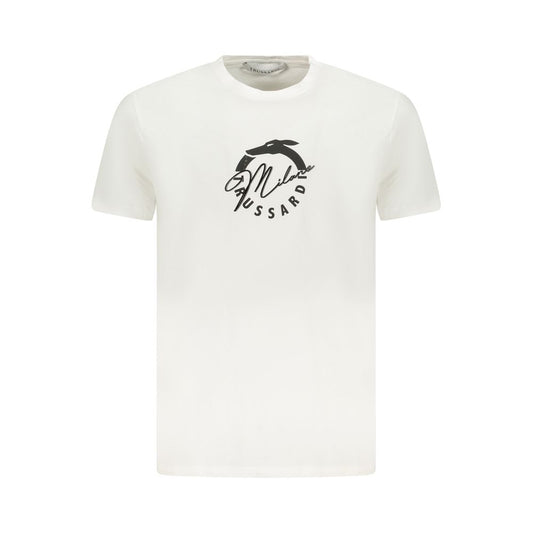 Trussardi Weißes Baumwolle Männer T-Shirt