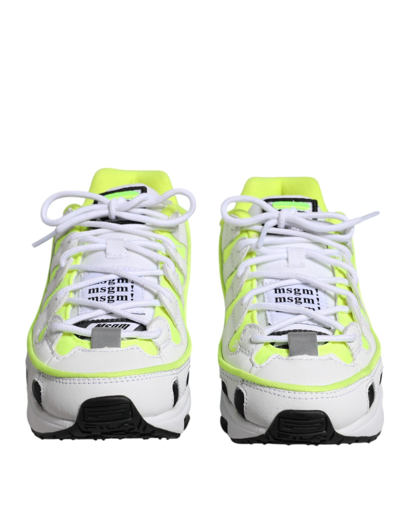 MSGM Multicolor Low Top Trainer Schnürsenkel Turnschuhe Schuhe