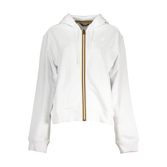 K-WAY Weißer Baumwollpullover