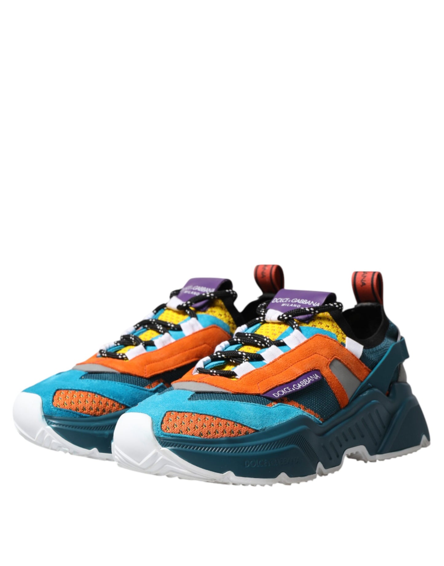 Dolce & Gabbana Multicolor Low Top Daymaster Turnschuhe Schuhe