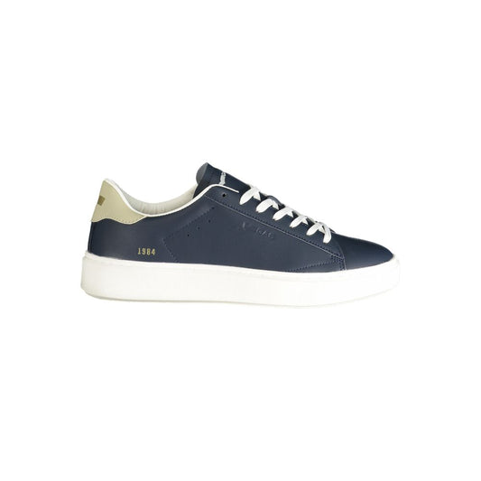 Gas Blauer Polyester Herren Sneaker