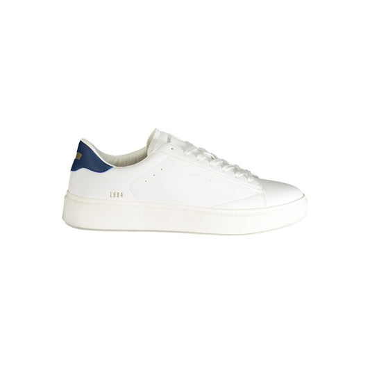 Gas Weiß Polyester Männer Sneaker