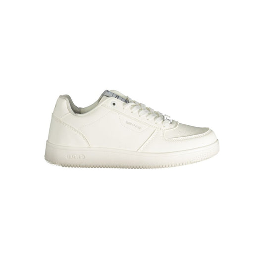 Gas Weißer Polyester Damen Sneaker