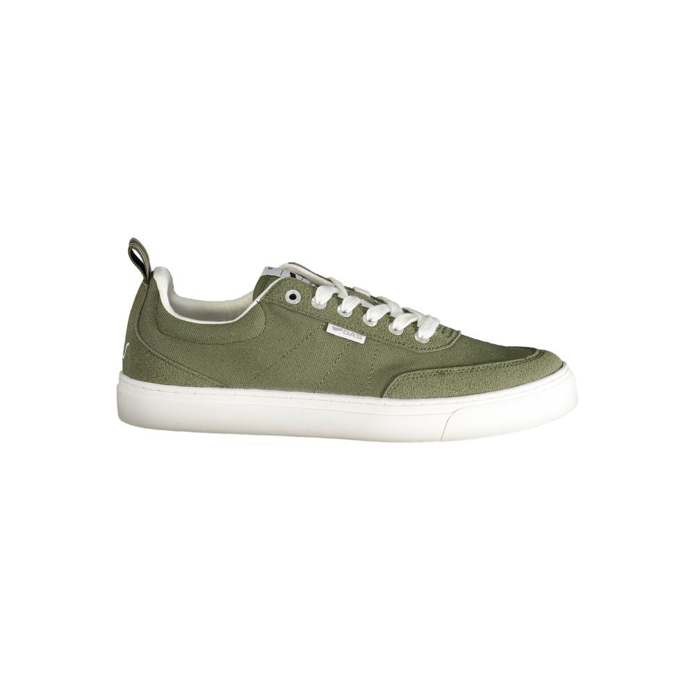 Gas Grüner Polyester Herren Sneaker
