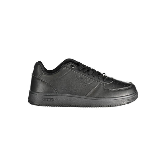 Gas Schwarzer Polyester Damen Sneaker