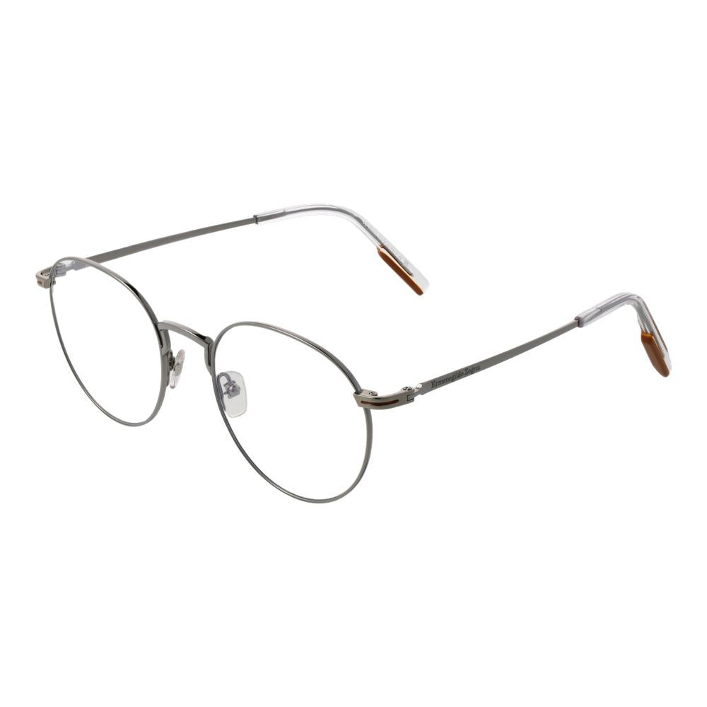 Ermenegildo Zegna Grau-Titan-Brille (Rahmen)