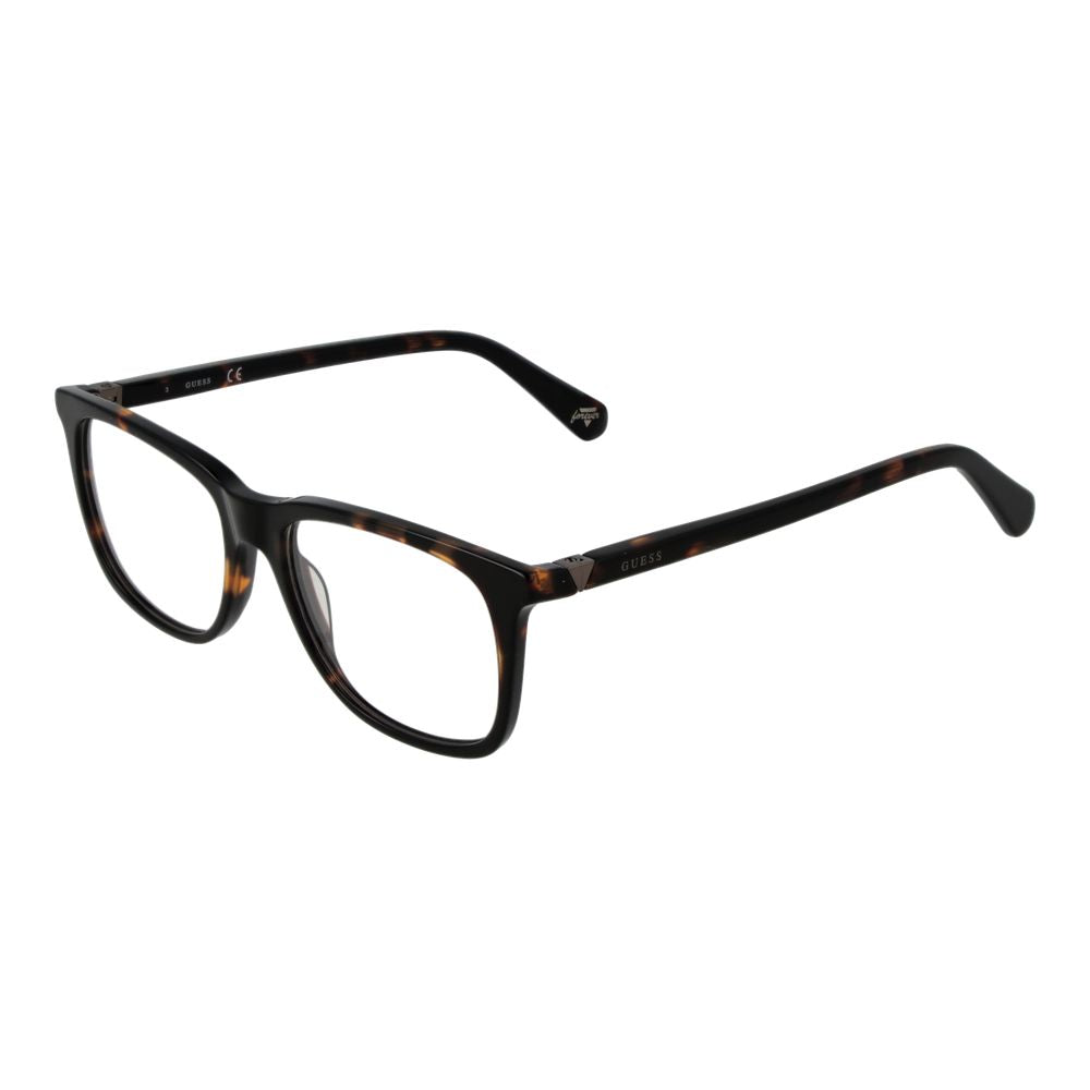 Guess Brillengestell aus braunem Acetat