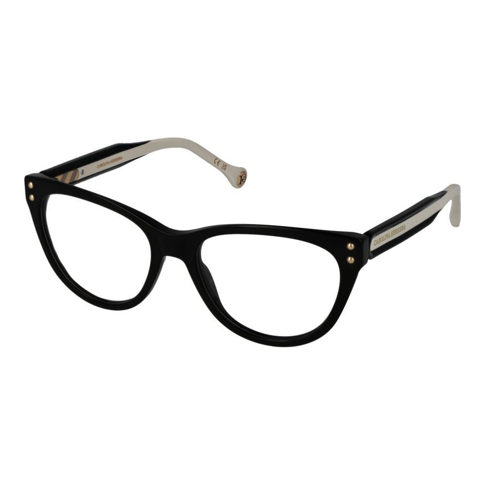 Carolina Herrera Schwarze Acetat-Brille (Rahmen)
