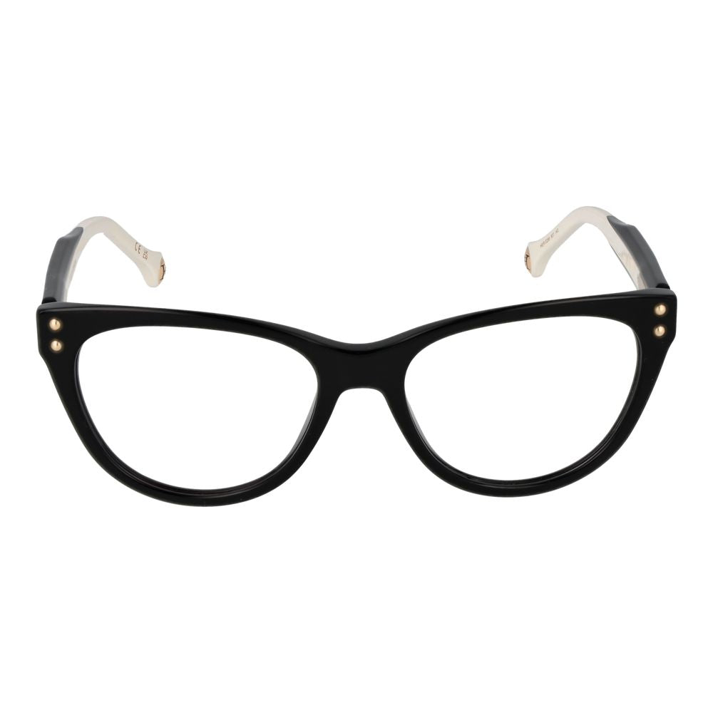 Carolina Herrera Schwarze Acetat-Brille (Rahmen)
