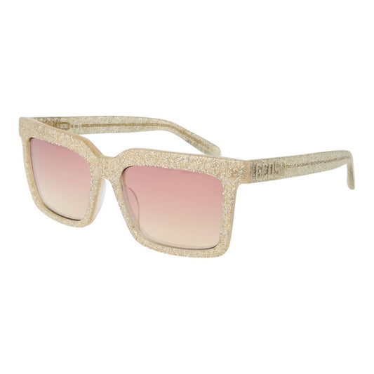GCDS Gold Unisex-Sonnenbrille