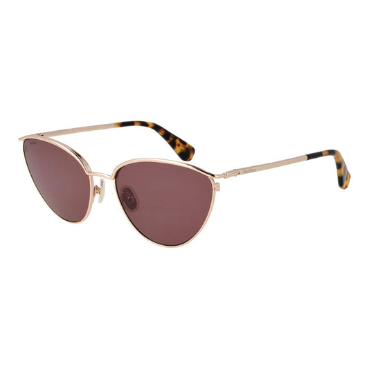 Max Mara Goldene Metall-Sonnenbrille