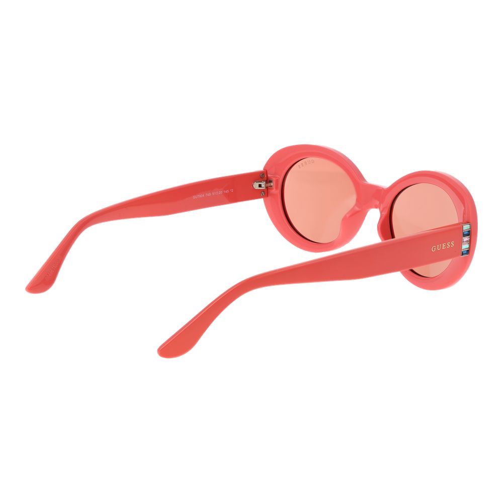 Guess Rosa Kunststoff-Sonnenbrille