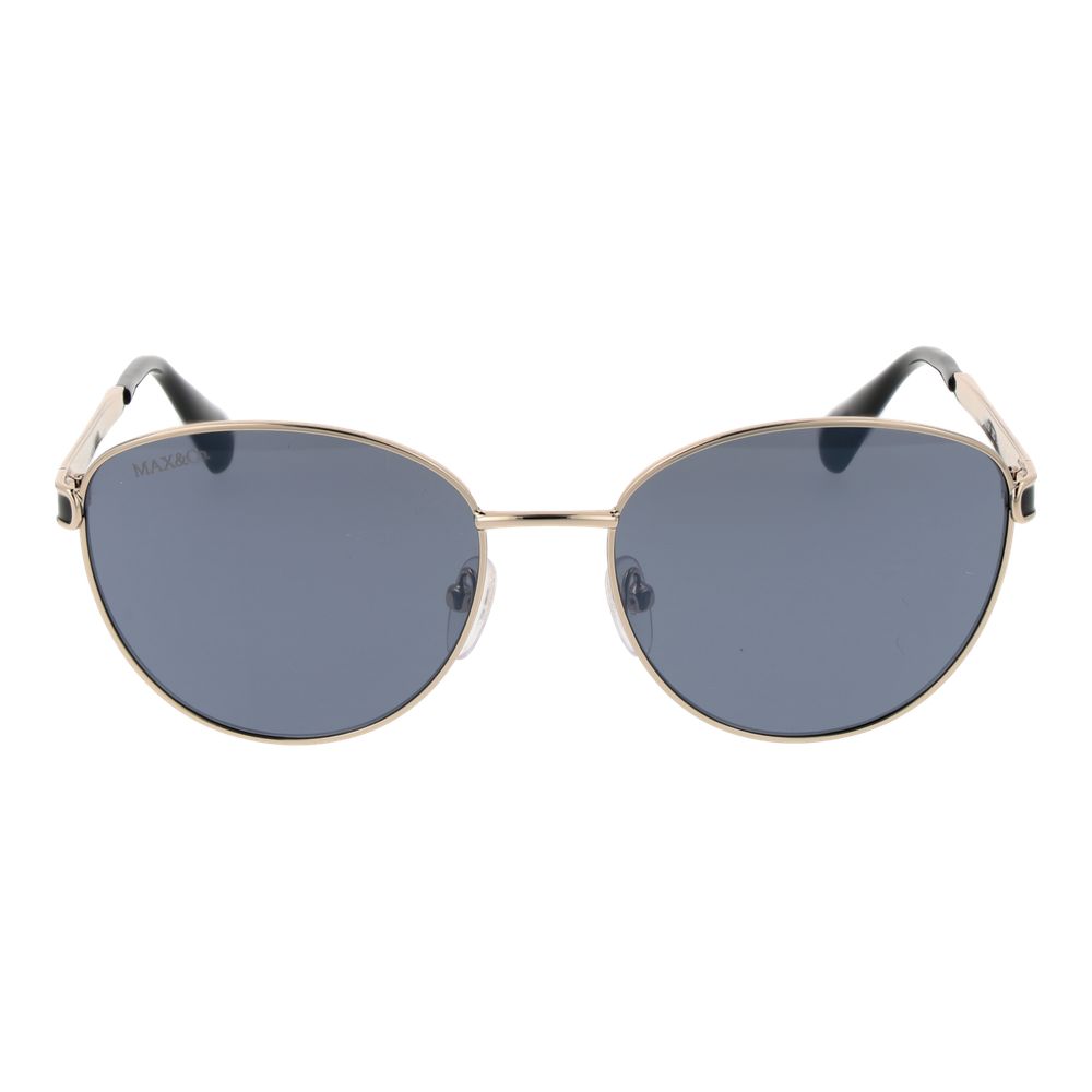 Max & Co Silberne Metall-Sonnenbrille