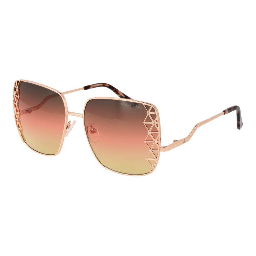 Marciano by Guess Sonnenbrille aus Roségold-Metall