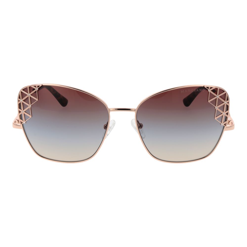 Marciano by Guess Sonnenbrille aus Roségold-Metall