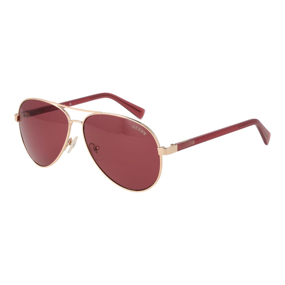 Guess Goldene Metall-Sonnenbrille