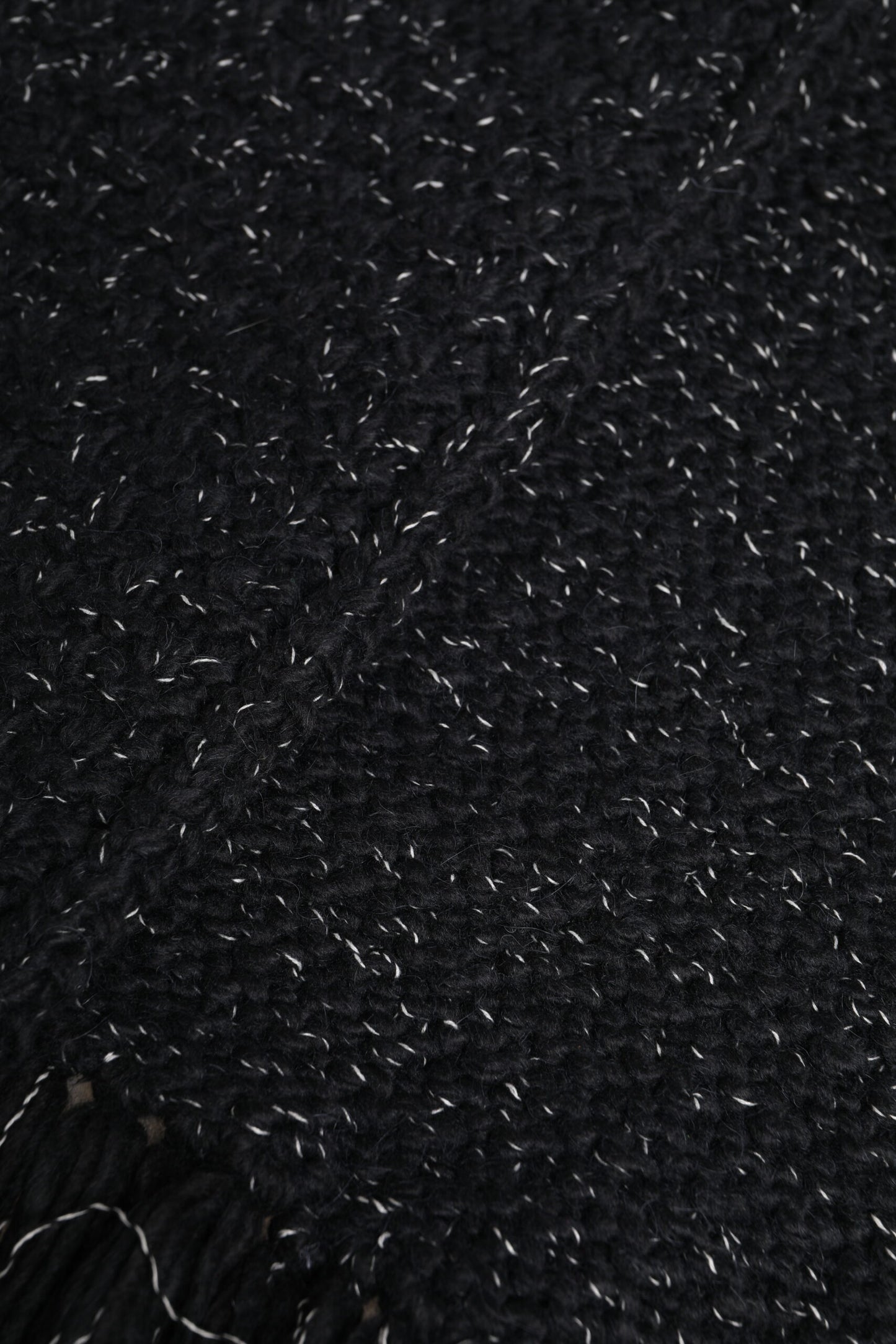 Dolce & Gabbana Schwarzer Kaschmir-Halswärmer Wickel-Schal-Schal