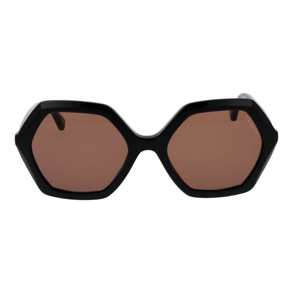 Ted Baker Schwarze Sonnenbrille aus Acetat