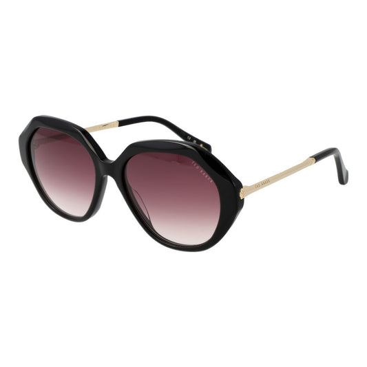 Ted Baker Schwarze Sonnenbrille aus Acetat