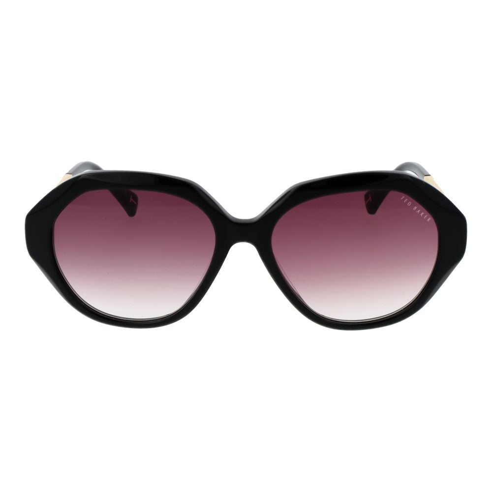 Ted Baker Schwarze Sonnenbrille aus Acetat