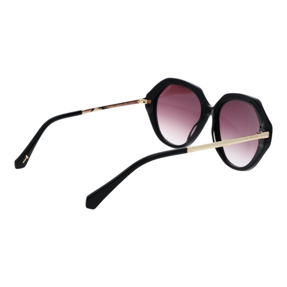 Ted Baker Schwarze Sonnenbrille aus Acetat