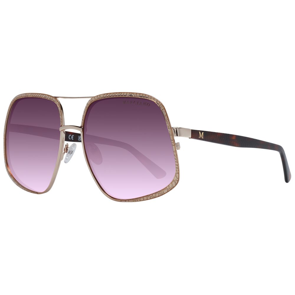 Marciano by Guess Goldene Metall-Sonnenbrille