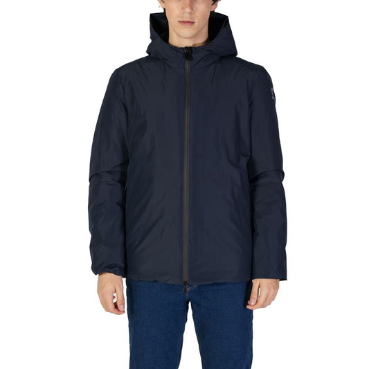 Suns Blaue Polyesterjacken &amp