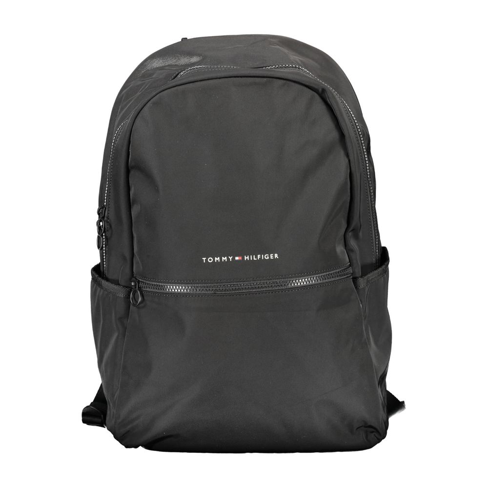 Tommy Hilfiger Schwarzer Polyester-Rucksack