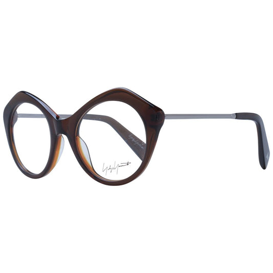 Yohji Yamamoto Braune Acetat-Brille (Gestell)