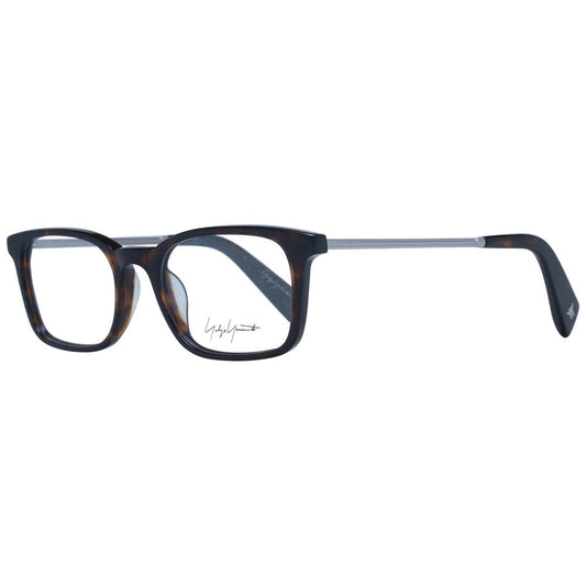 Yohji Yamamoto Brillenrahmen aus braunem Acetat
