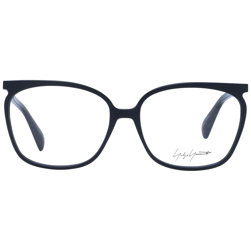 Yohji Yamamoto Schwarze Acetat-Brille (Gestell)