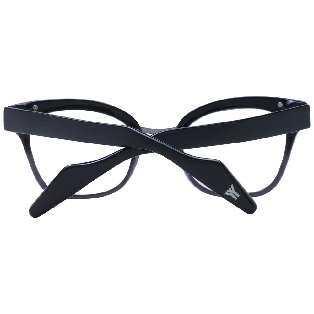 Yohji Yamamoto Schwarze Brille aus Acetat (Gestell)