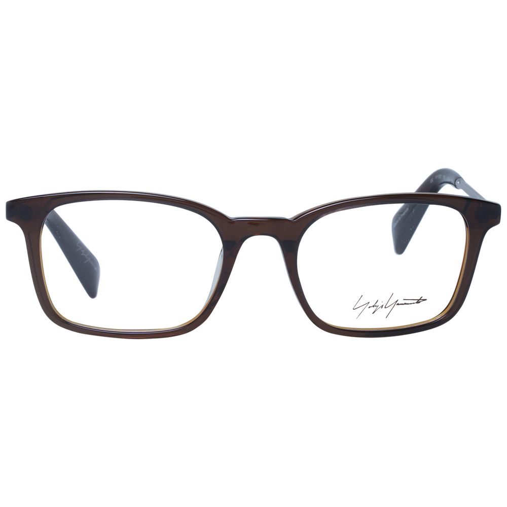Yohji Yamamoto Braune Acetatbrille (Gestell)