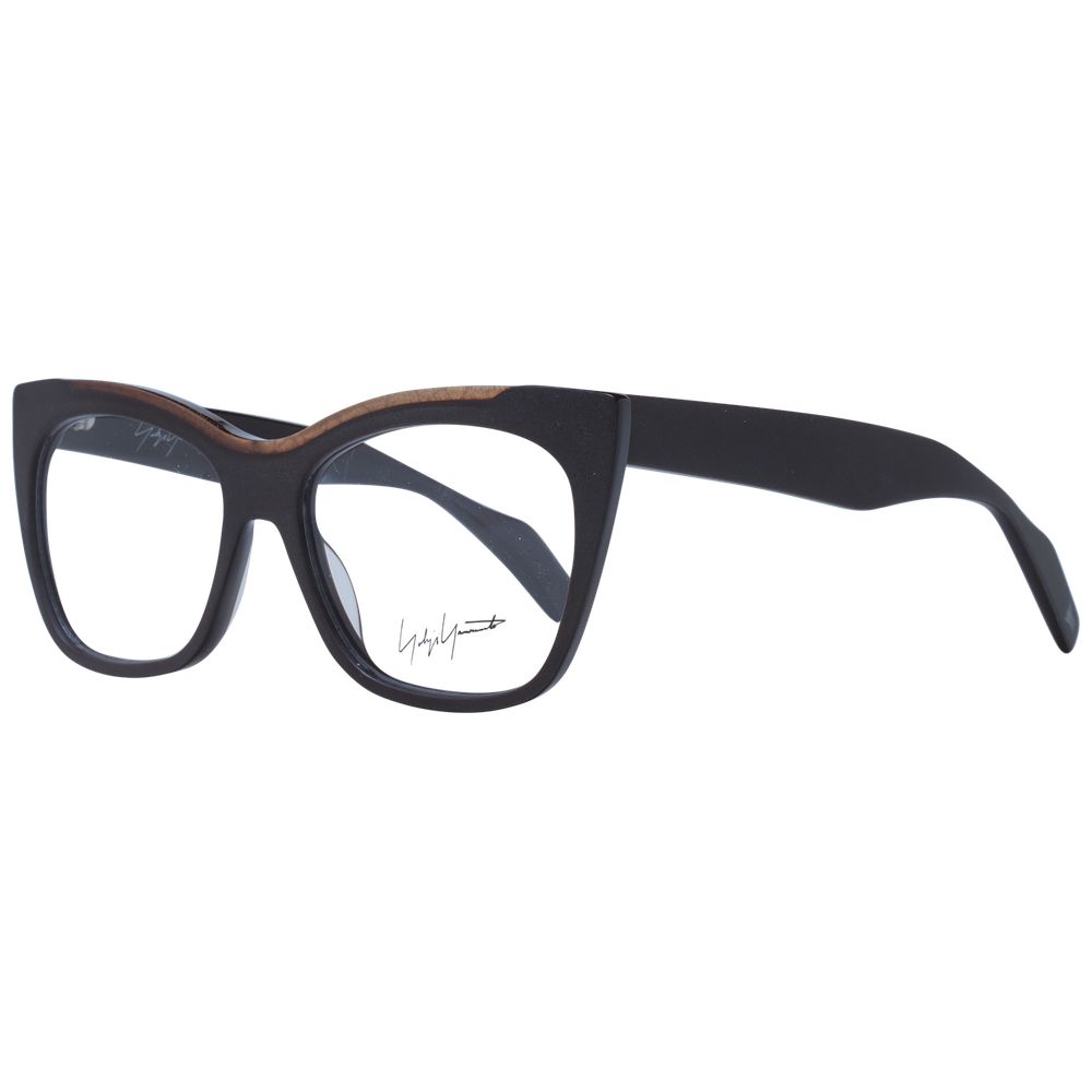 Yohji Yamamoto Braune Acetat-Brille (Rahmen)